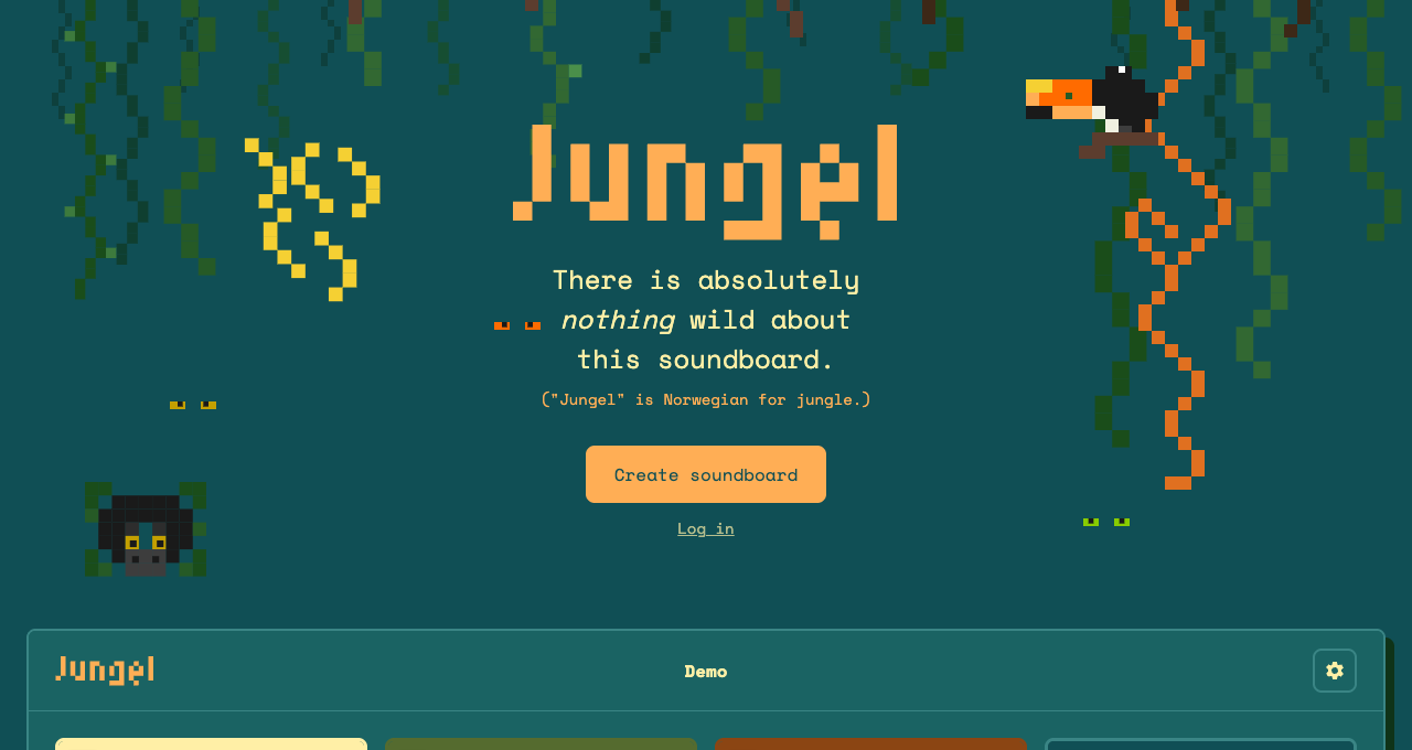 Skjermbilde av Jungel