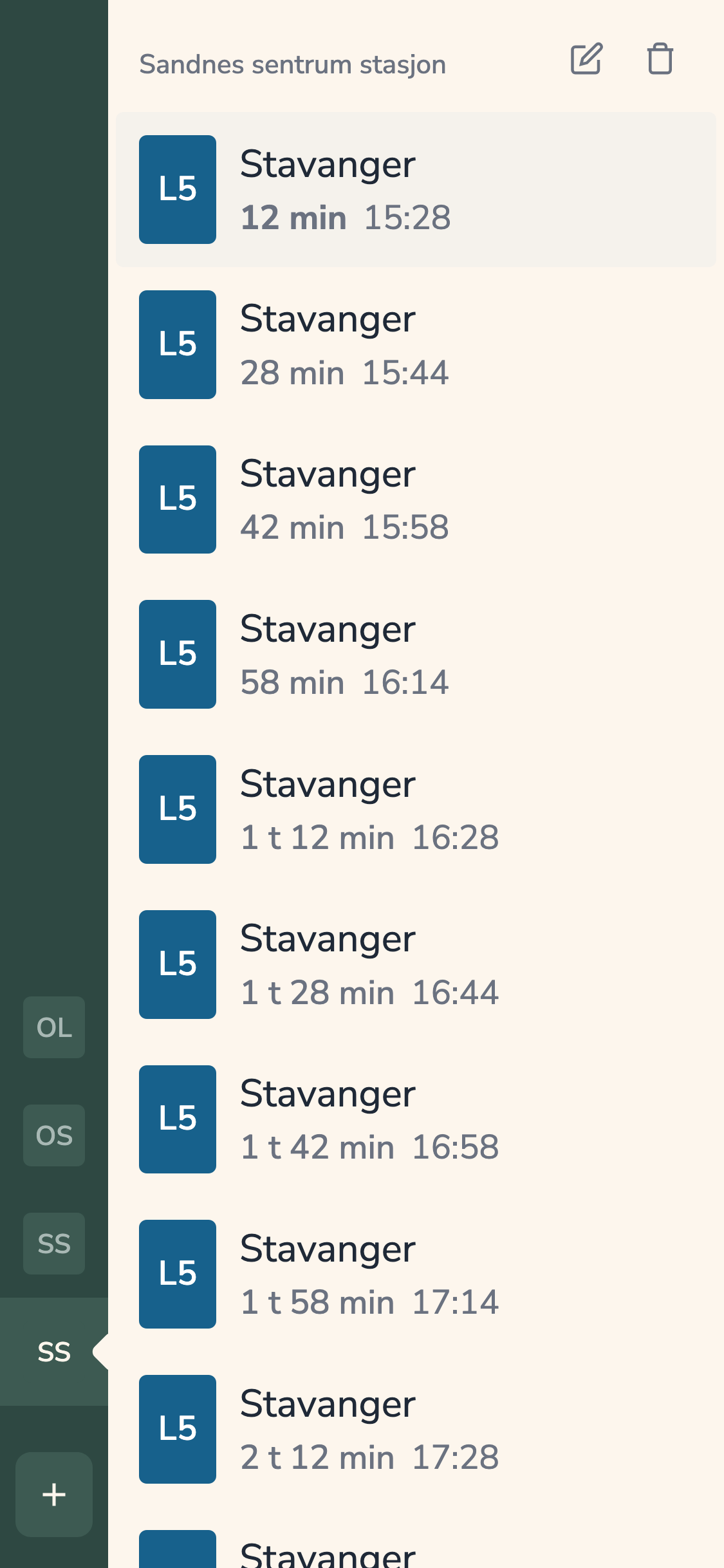 Skjermbilde av Neste